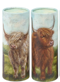 Highland Cow Tissue Box - Great for Car Cub Holder