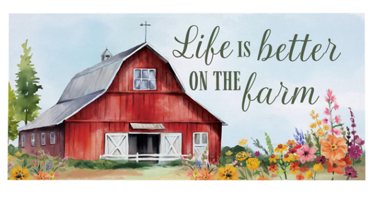 Barn Sassafras Switch Mat, 22" x 10" Doormat Insert