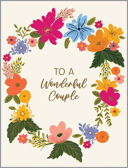 Anniversary Greeting Card - Wonderful Couple