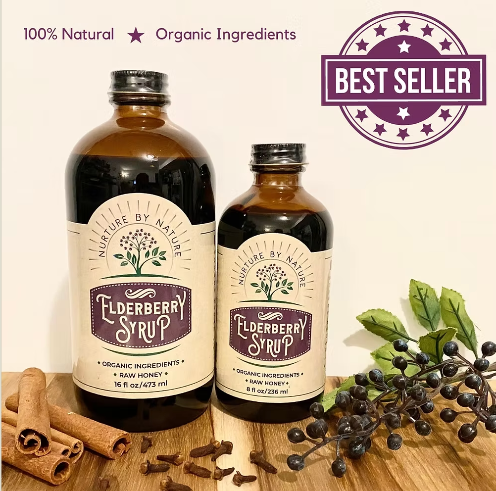 Elderberry Syrup - Nurture By Nature