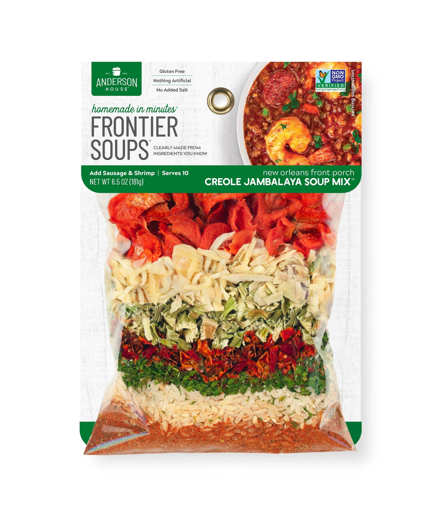 New Orleans Front Porch Creole Jambalaya Soup Mix