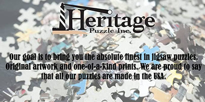 Fishes of the Outer Banks 550 Piece Puzzle - Heritage Puzzle