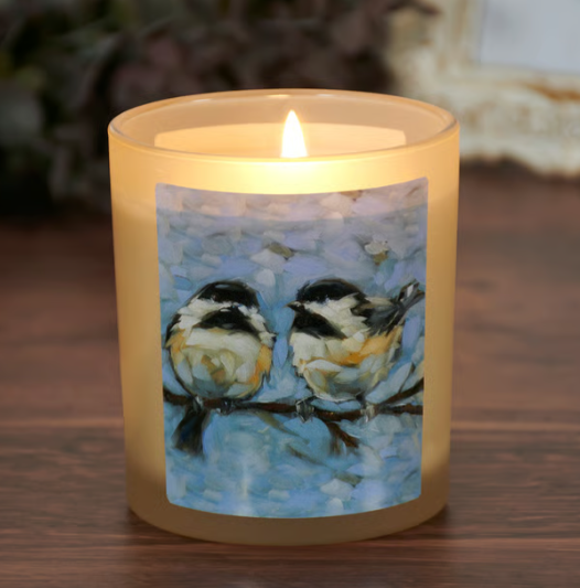 Chickadee Friends Candle - 8 oz