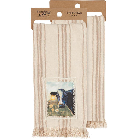 Morning Cow Kitchen Towel