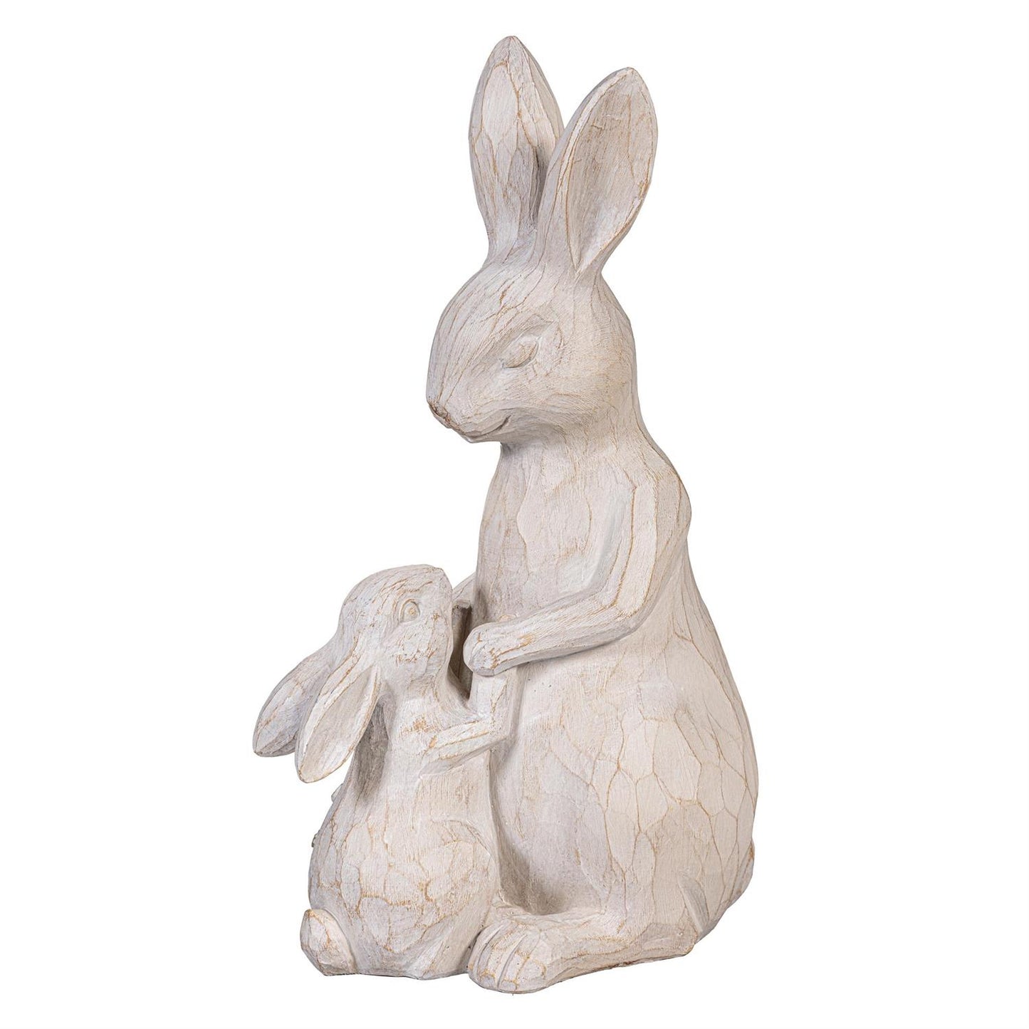 Bunny Blooms Bunny and Baby Bunny Statuary