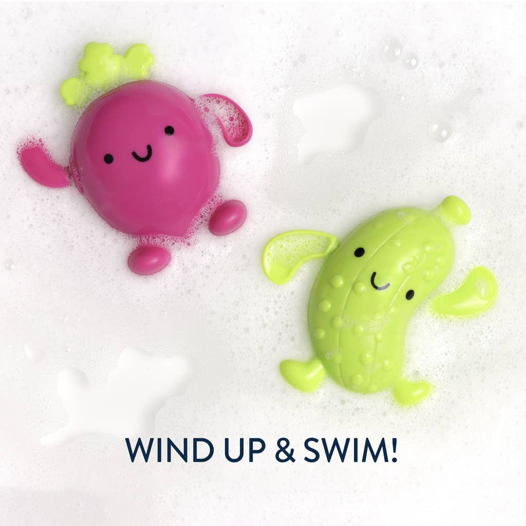 Itzy Ritzy Silly Swimmers Wind Up Bath Toys