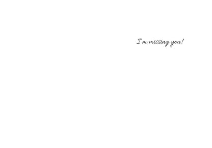 You're in my Thoughts - Friendship Greeting Card
