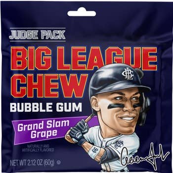 Big League Chew Grand Slam Grape / Aaron Judge