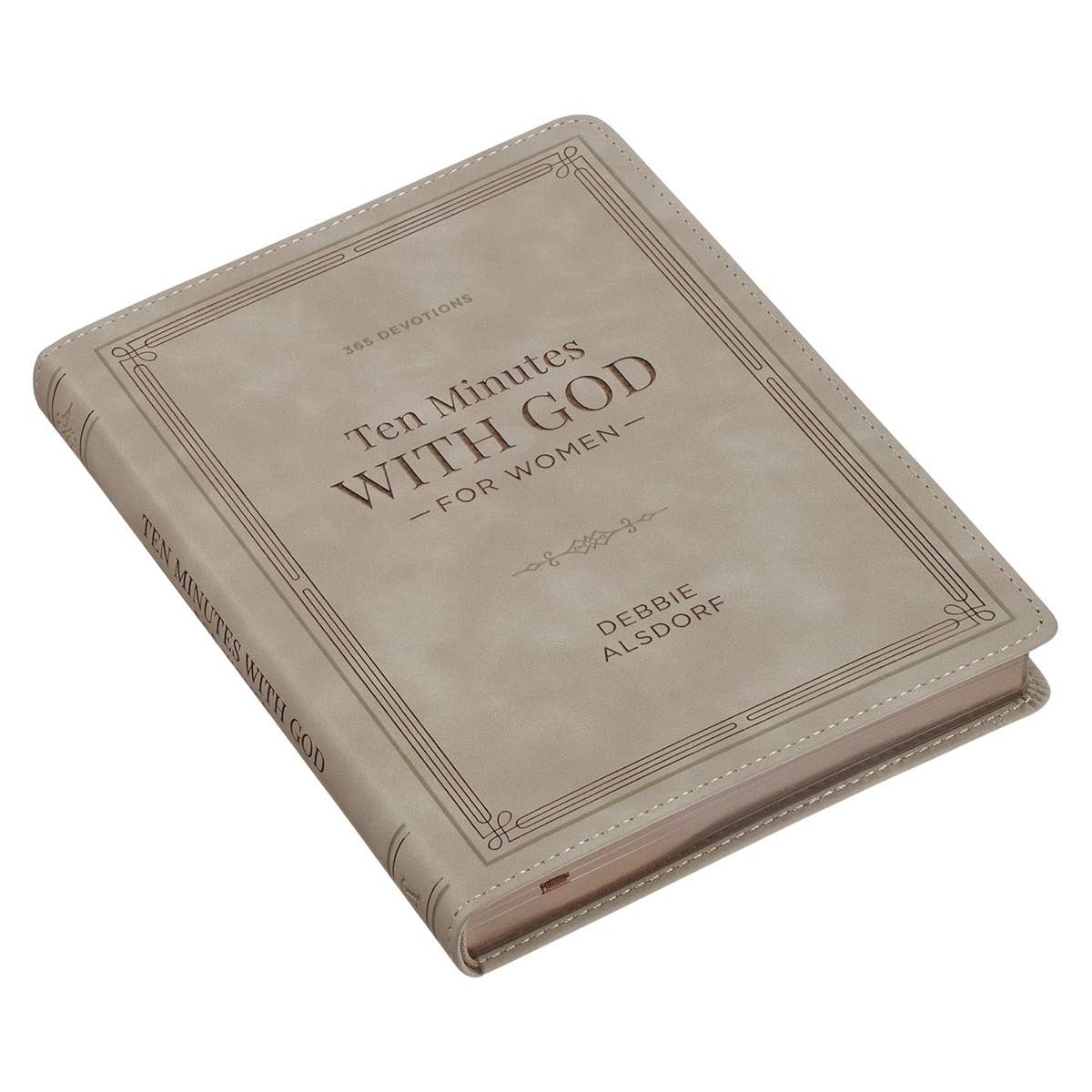 10 Minutes with God for Women Daily Devotional - Faux Leather