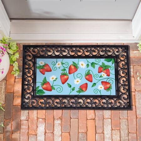 Sweet Strawberry Summer Sassafras Switch Mat Doormat