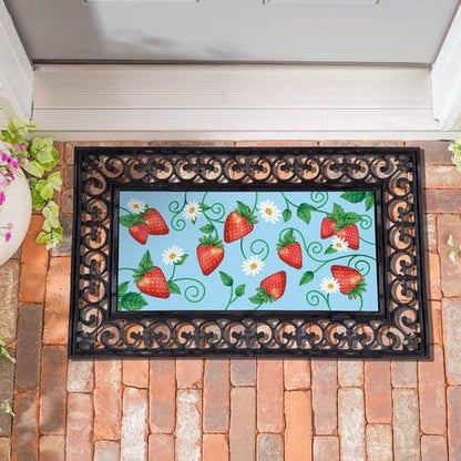 Sweet Strawberry Summer Sassafras Switch Mat Doormat