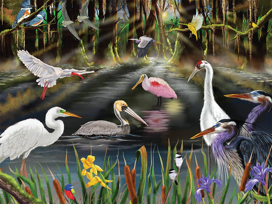 Coastal Birds 550 Piece Puzzle