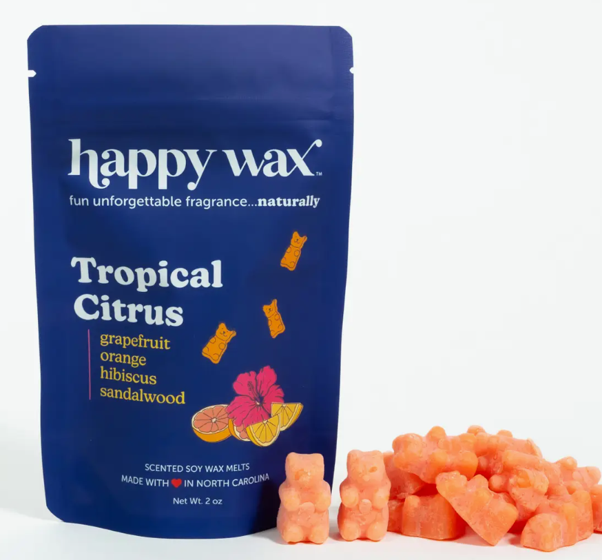 Happy Wax Melts 2 oz Bag - Tropical Citrus