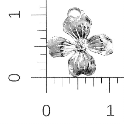 Dogwood Pewter Earrings