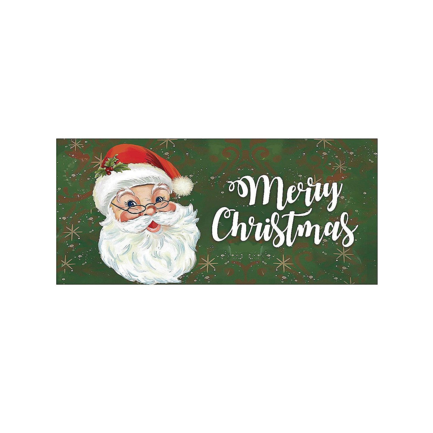 Merry Santa Sassafras Doormat Insert