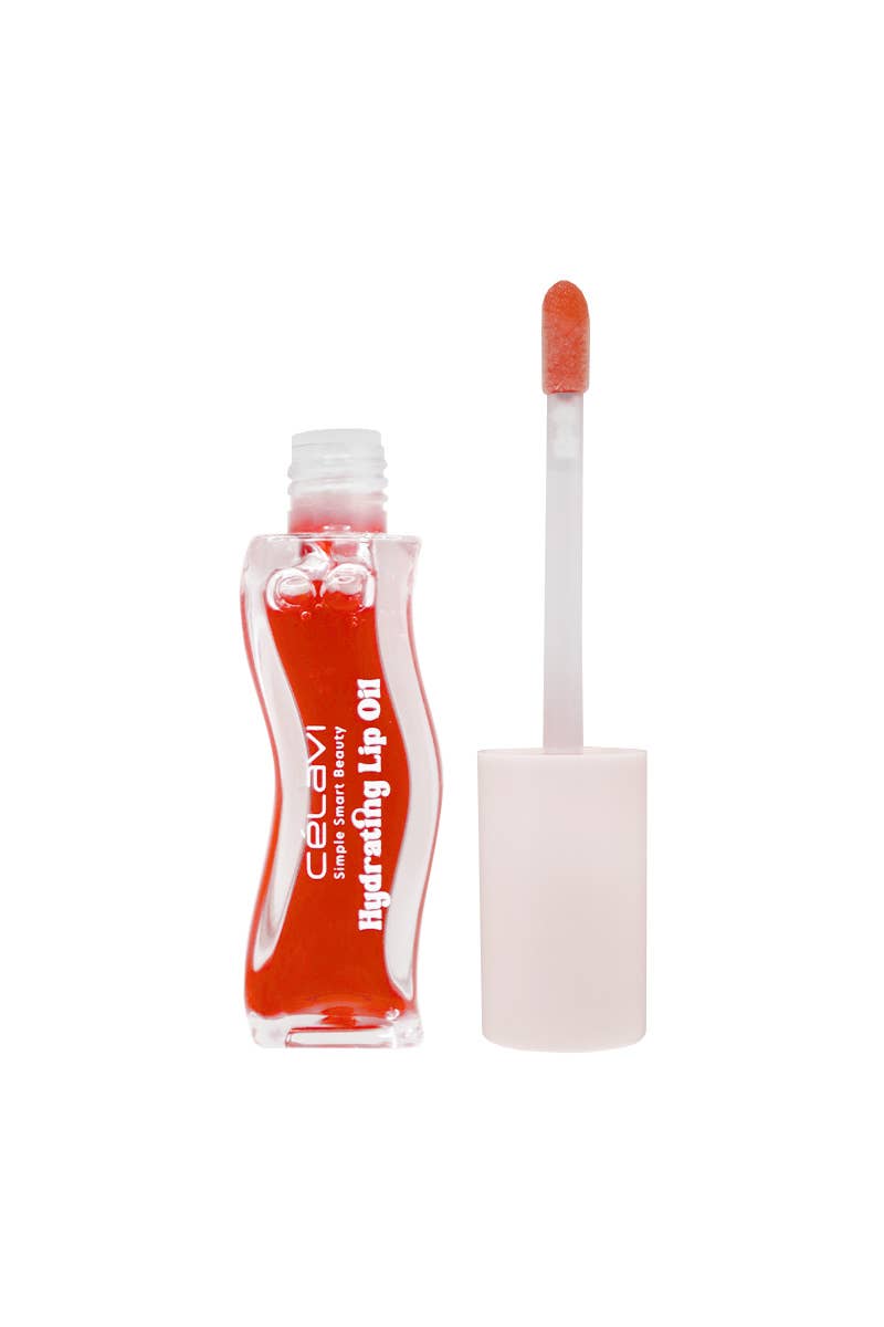 Celavi Peach 4pc Hydrating Lip Oils Set