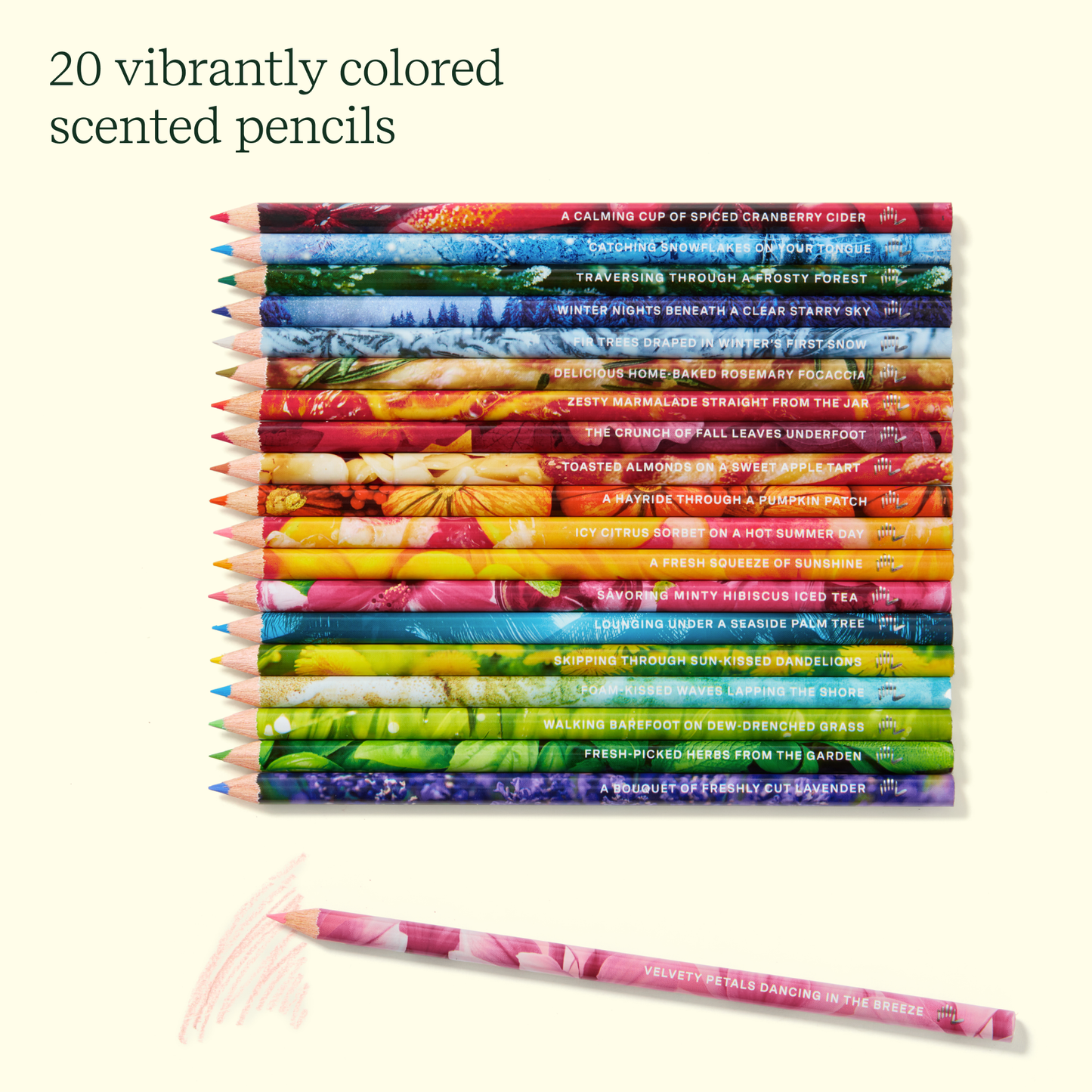 Lifelines Scent of the Seasons - Colored Pencil 20 PK