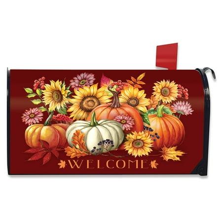 Fall Beauty Mailbox Cover - Oversized