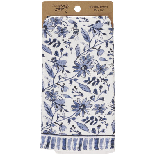 Kitchen Towels - Blue Florals