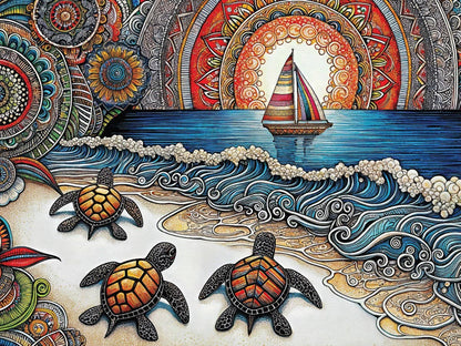 Turtle Beach 550 Piece Puzzle