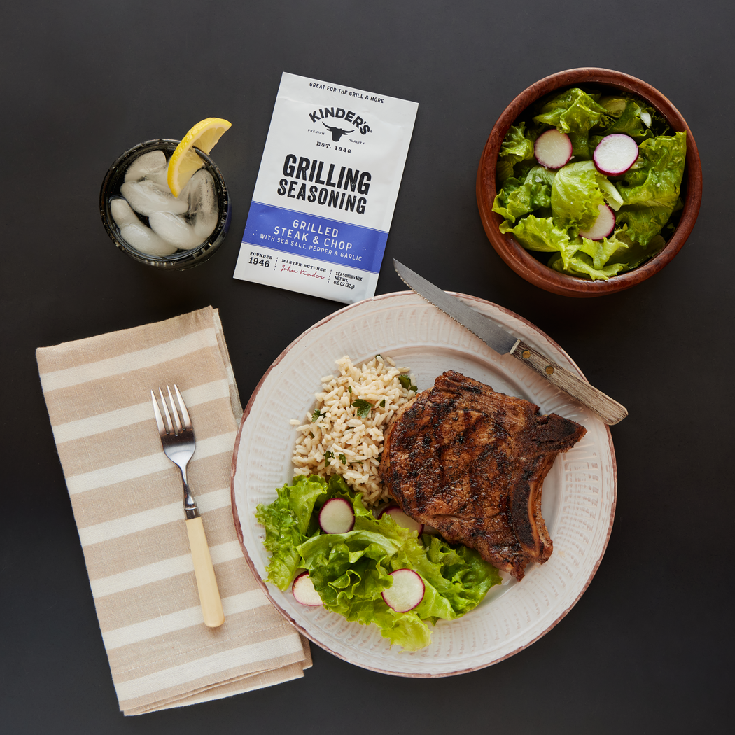 Grilling Seasoning Grilled Steak & Chop - Kinder's