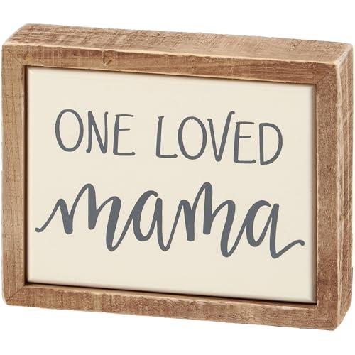 One Loved Mama Box Sign
