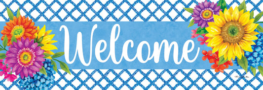 Floral Vines Signature Sign - Custom Decor