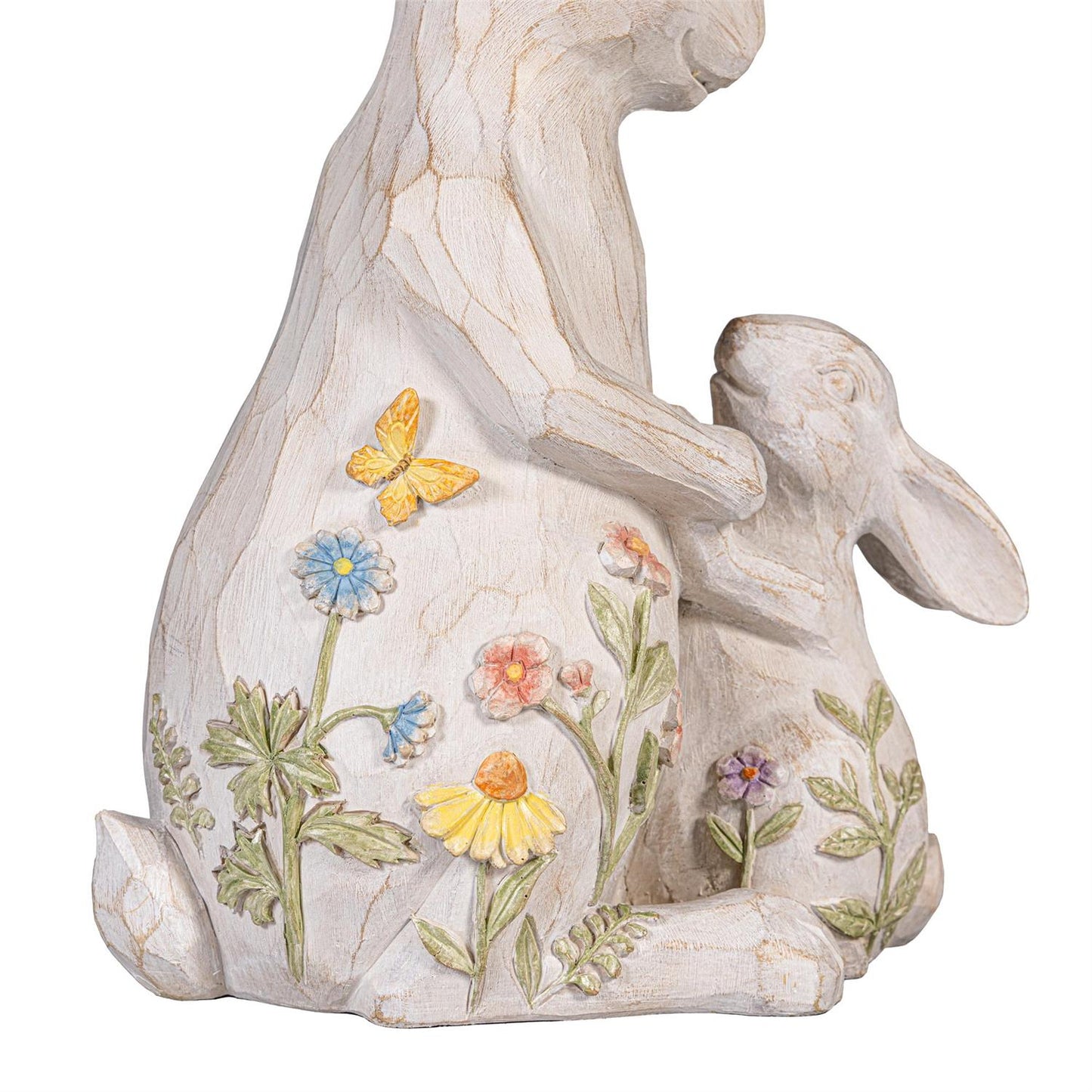 Bunny Blooms Bunny and Baby Bunny Statuary