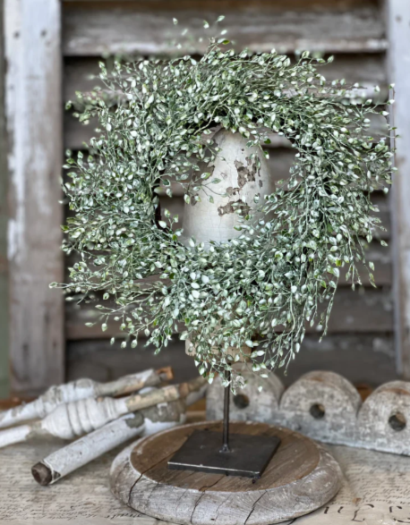 Luna Wreath - Green (6.5 inner)