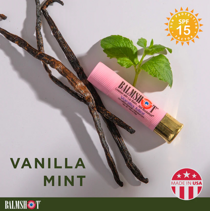 Balmshot Vanilla Mint Moisturizing Lip Balm