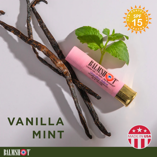 Balmshot Vanilla Mint Moisturizing Lip Balm