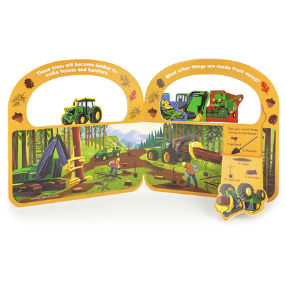 John Deere Kids Machines at Work Flip-a-Flap Book