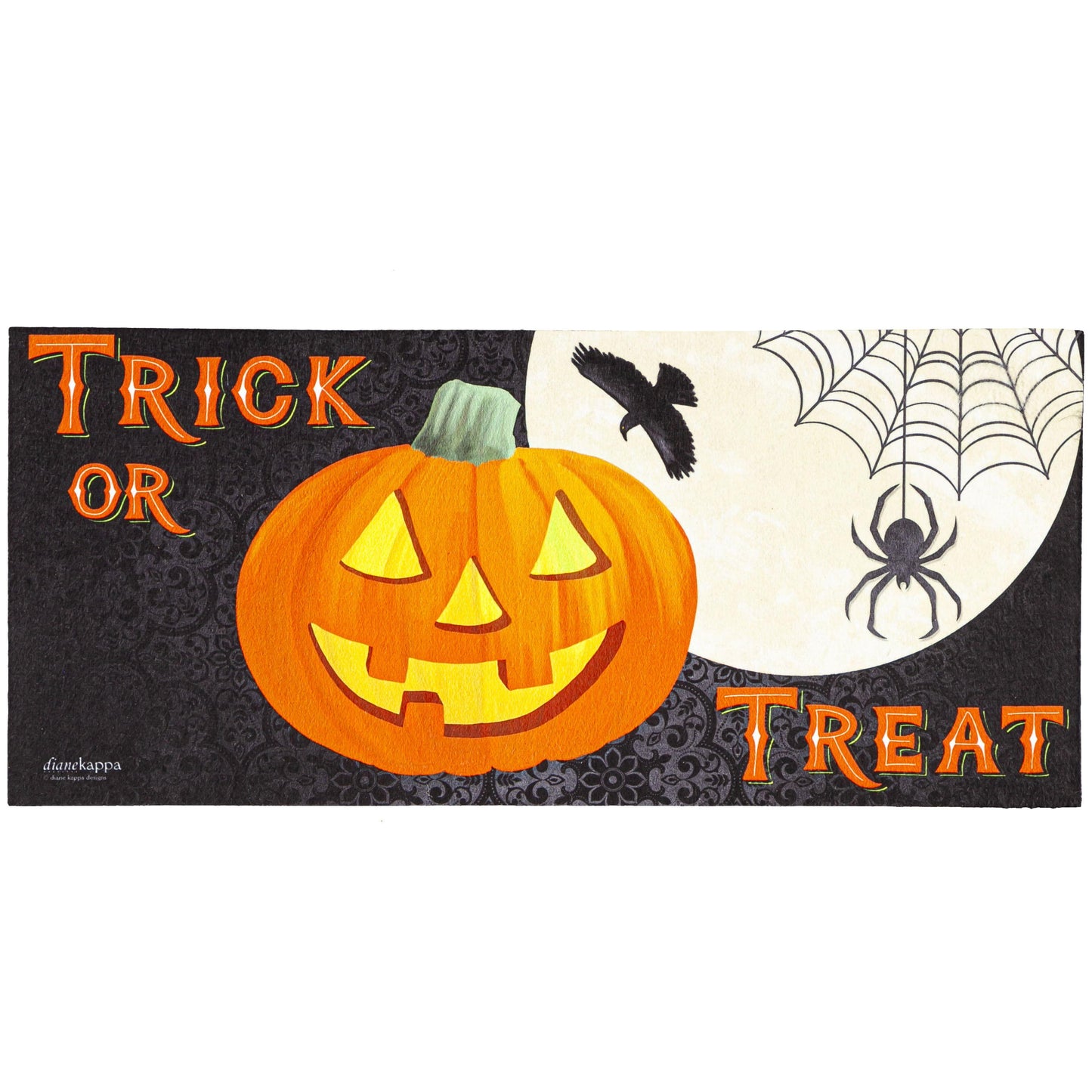 Trick or Treat Jack-o-Lantern Sassafras Switch Mat