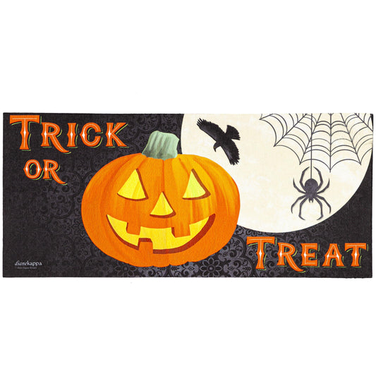 Trick or Treat Jack-o-Lantern Sassafras Switch Mat