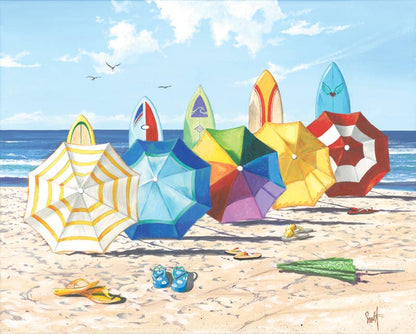 Brellas and Boards 1000 Piece Puzzle - Heritage Puzzle