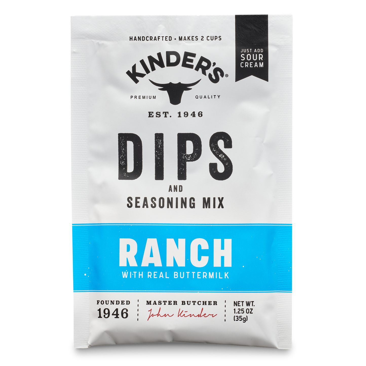Ranch Dip & Seasoning Mix - Kinder's