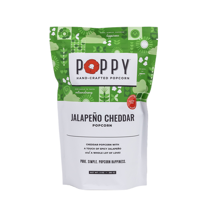 Jalapeño Cheddar Poppy Popcorn