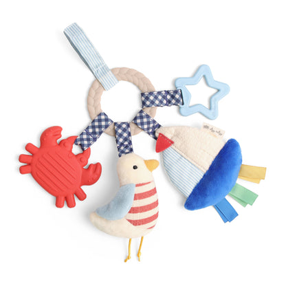 Nautical Bitzy Busy Ring™ - Itzy Ritzy Teether
