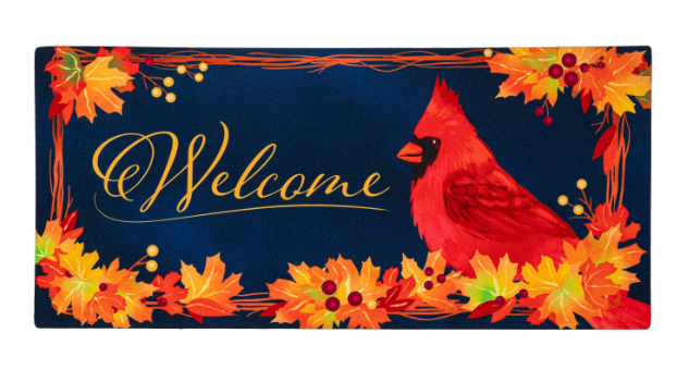 Fall Cardinal Sassafras Switch Mat Insert
