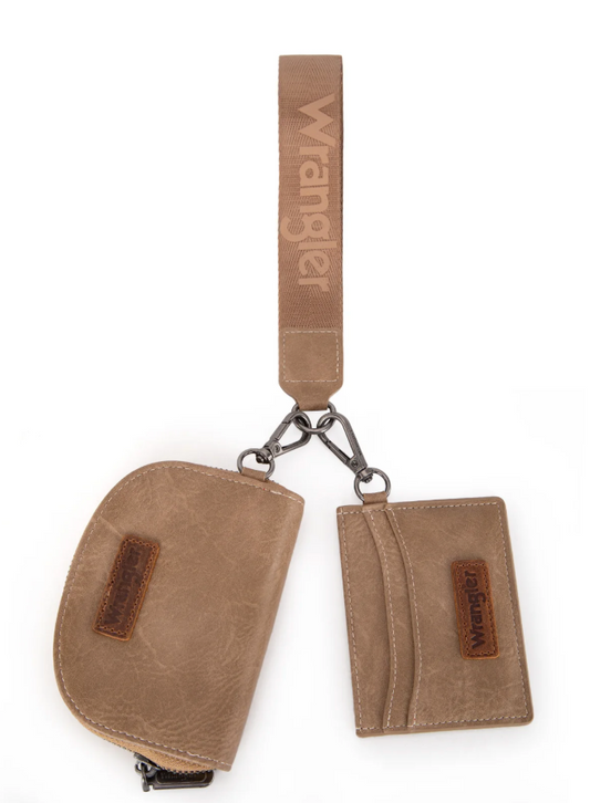 Dual Pouch Wristlet & Credit Card Wallet - Wrangler