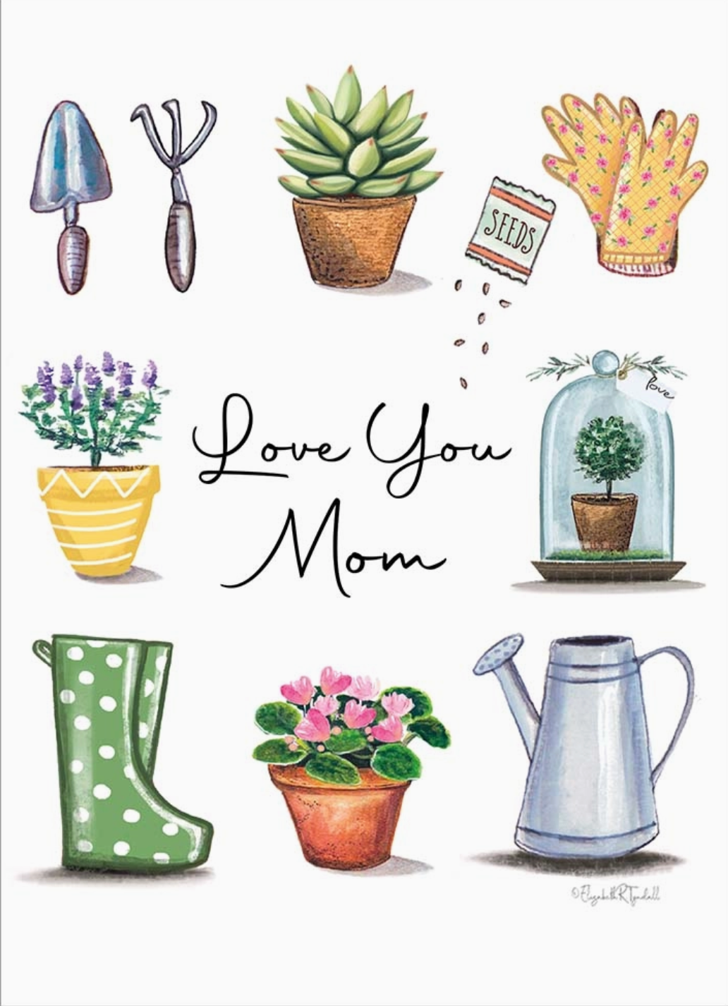 Garden Things Greeting Card