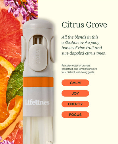 Lifelines Pen Diffuser- Citrus Grove Essential Oil Blends