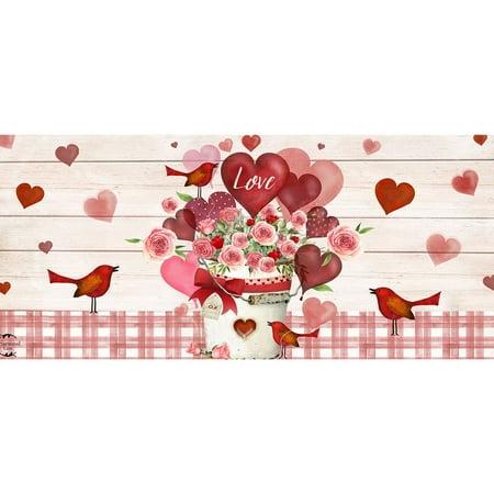 Love Bouquet Doormat Insert