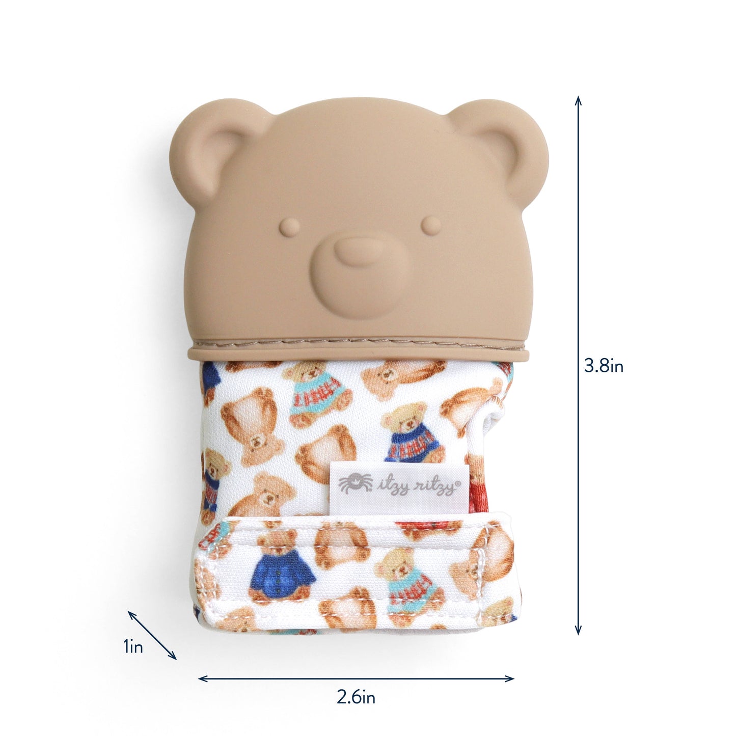 Vintage Bear Teething Mitt®- Itzy Ritzy