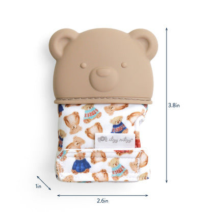 Vintage Bear Teething Mitt®- Itzy Ritzy