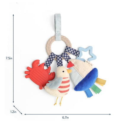 Nautical Bitzy Busy Ring™ - Itzy Ritzy Teether