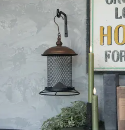 Copper Bird Feeder