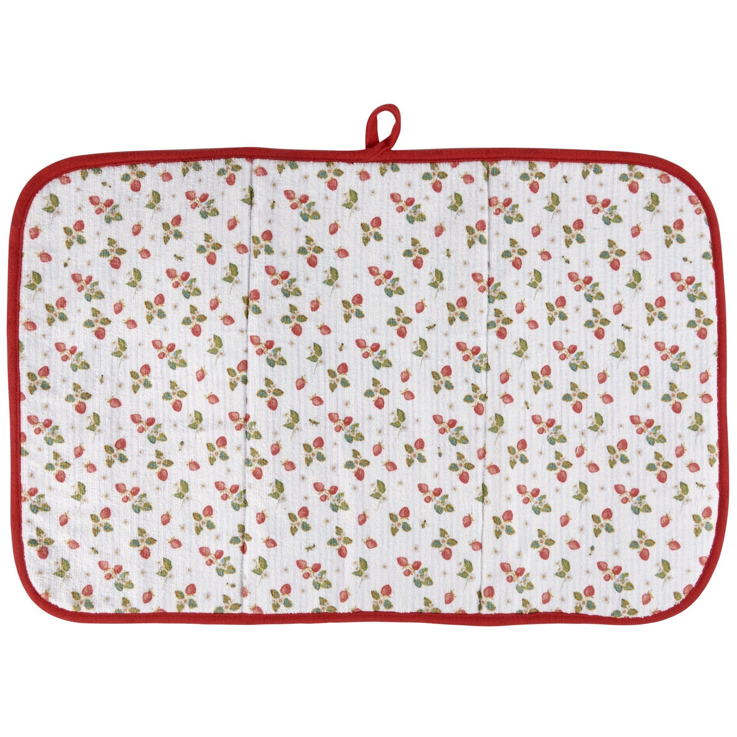 Strawberry Dish Drying Mat