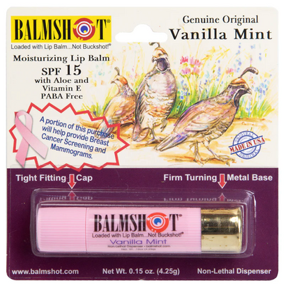 Balmshot Vanilla Mint Moisturizing Lip Balm