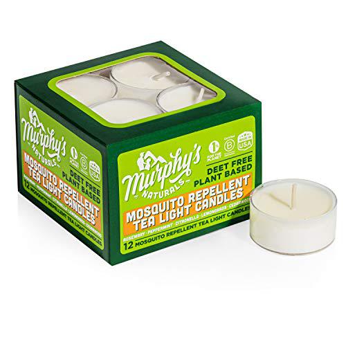 Murphy’s Naturals Mosquito Repellent Tea Light Candles - 12 pk